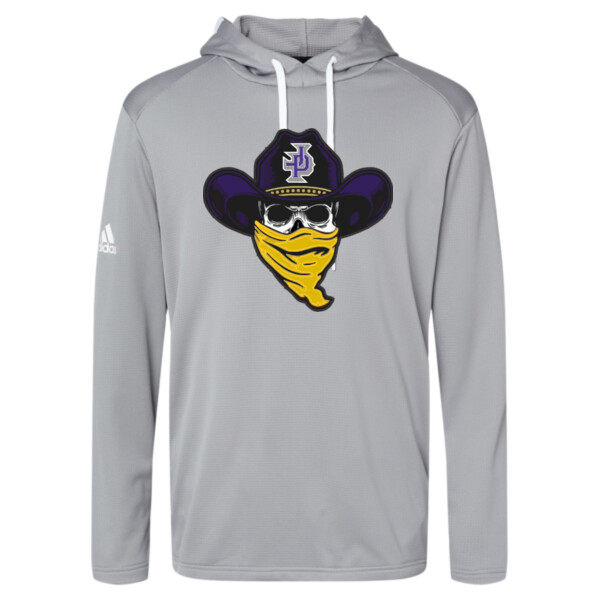 JP Bandits - Textured Mixed Media Hooded Sweatshirt Thumbnail