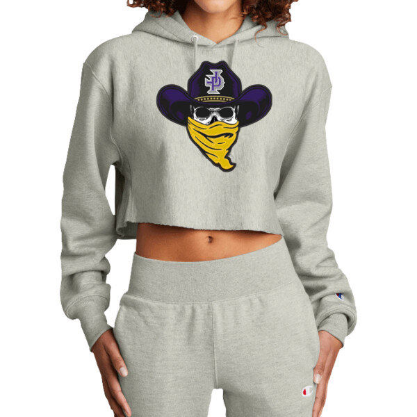JP Bandits - Premium Cropped Cut Off Hooded Sweatshirt Thumbnail