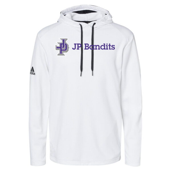 JP - Textured Mixed Media Hooded Sweatshirt Thumbnail